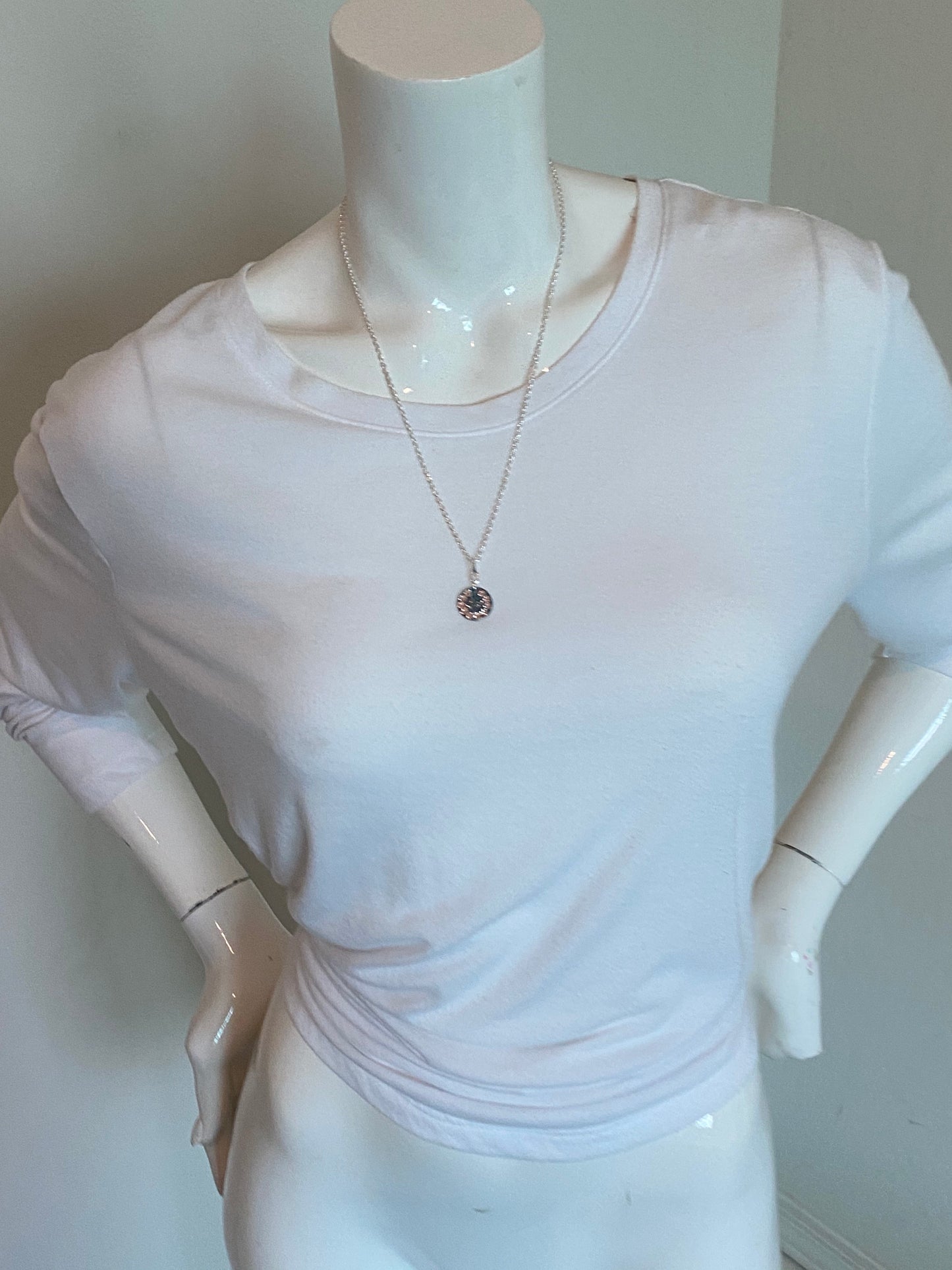 URANUS GLOW #10 - HANDMADE SWAROVSKI PENDANT NECKLACE
