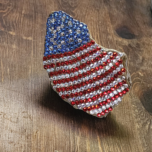 LITTLE MOUNT PATRIOT - PATRIOTIC PAPERWEIGHT
