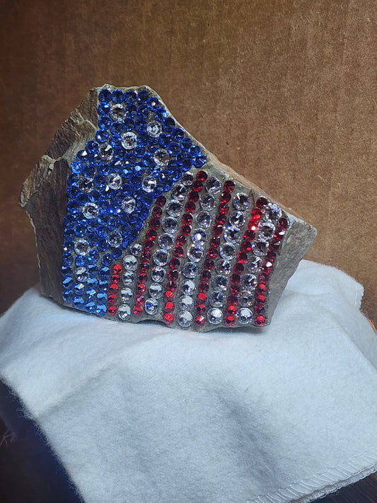 JUST A LIL' PATRIOT - PATRIOTIC PAPERWEIGHT