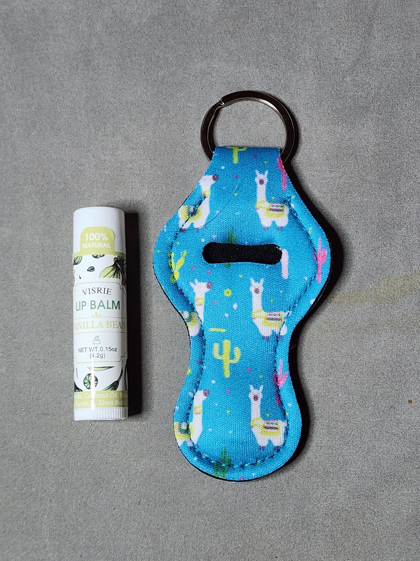 ALPACA - LIP BALM KEYCHAIN