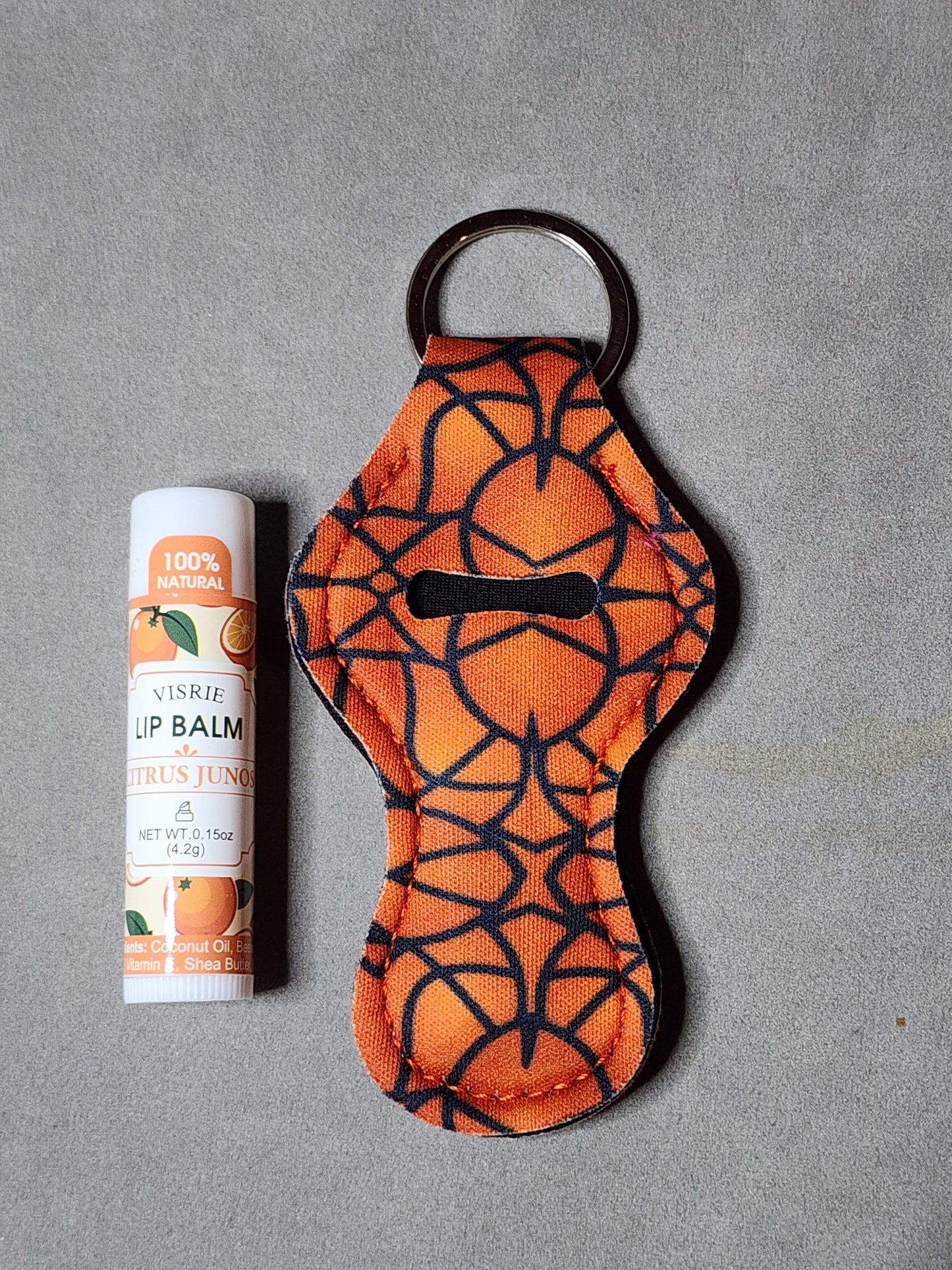 BASKETBALL - LIP BALM KEYCHAIN
