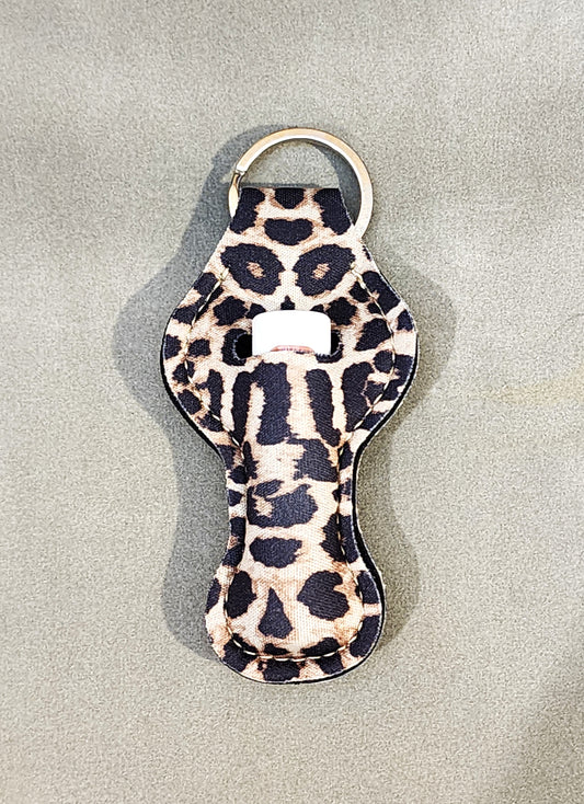 LEOPARD - LIP BALM KEYCHAIN