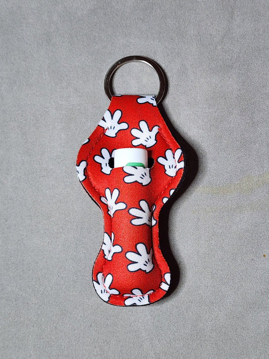 MICKEY HANDS - LIP BALM KEYCHAIN