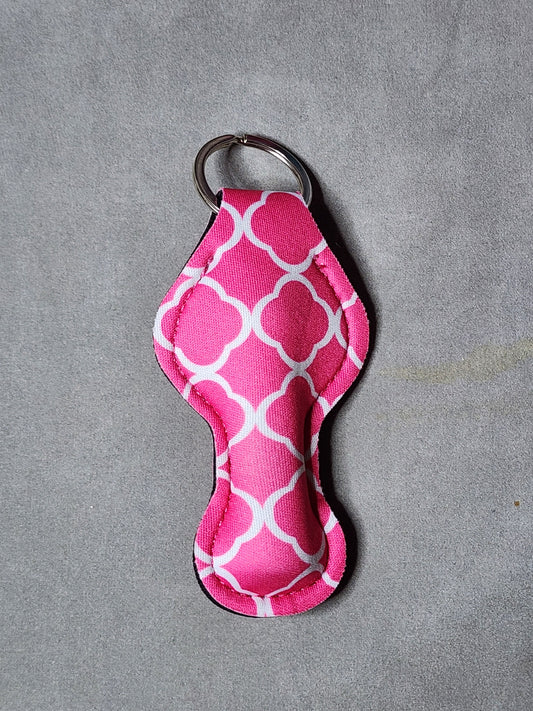 PINK - LIP BALM KEYCHAIN