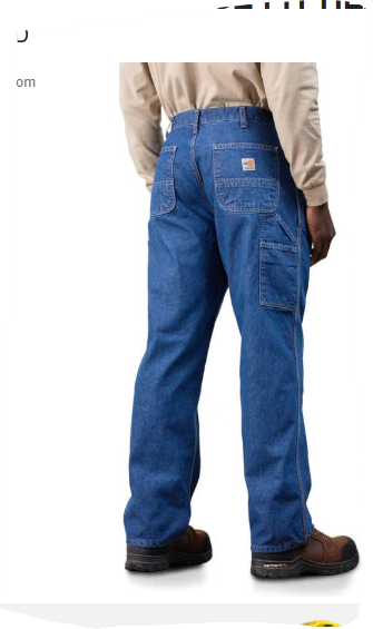 CARHARTT'S - Flame-Resistant Utility Pocket Jean