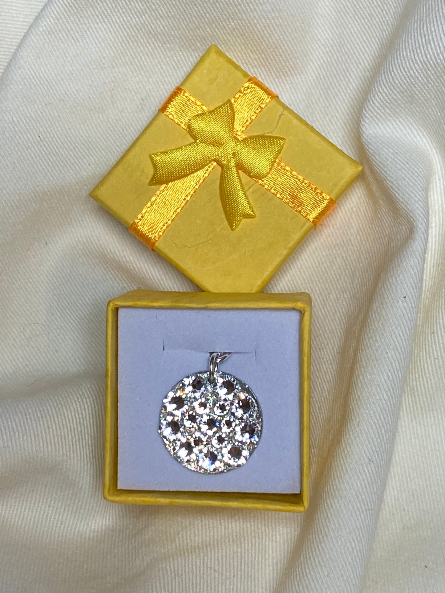 BRIGHT STAR #1 - HANDMADE SWAROVSKI PENDANT NECKLACE