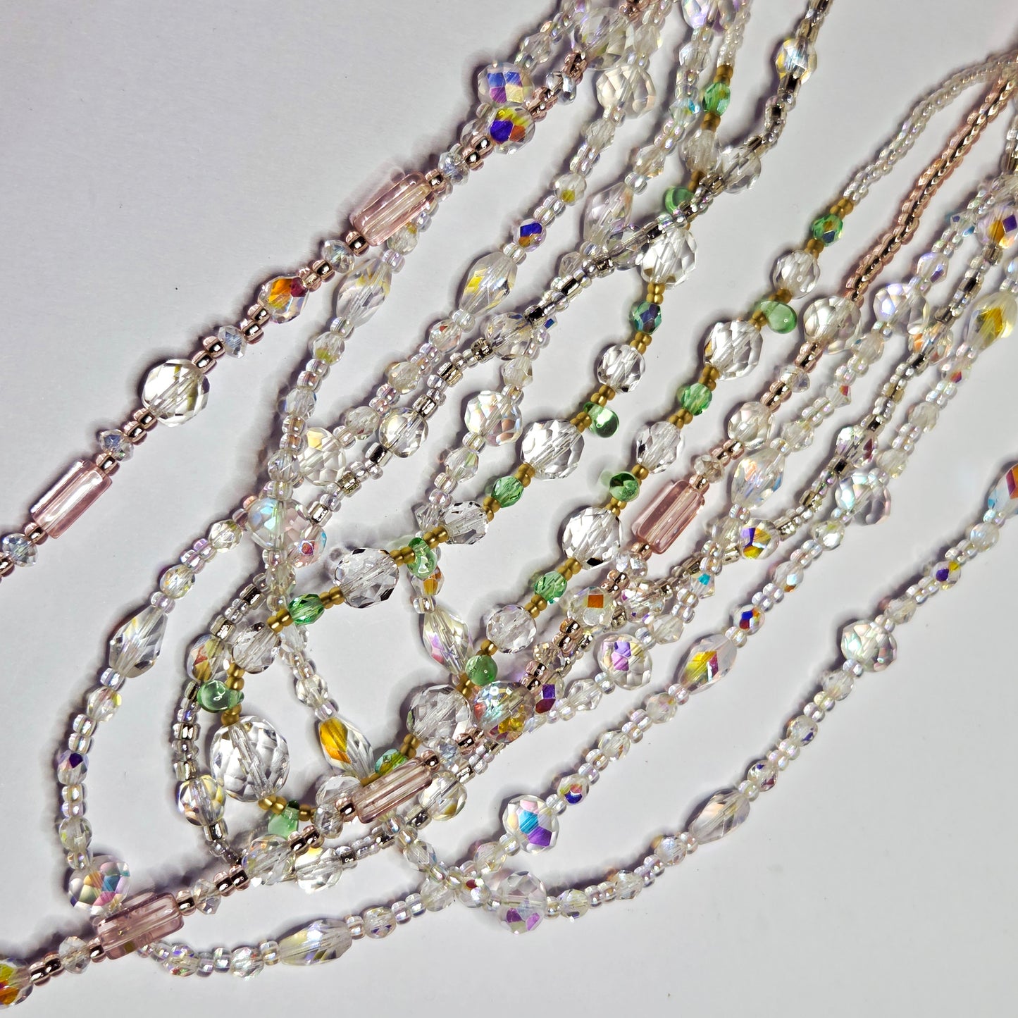 HOLOGRAM 2 SWAROVSKI CRYSTAL NECKLACE
