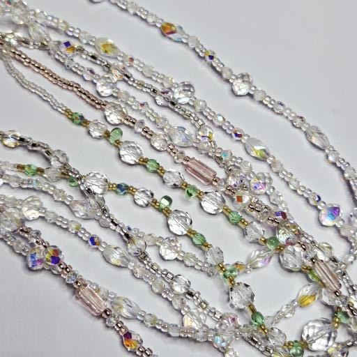 HOLOGRAM 2 SWAROVSKI CRYSTAL NECKLACE