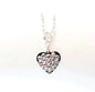 BLACK ICE #49 - HANDMADE SWAROVSKI PENDANT NECKLACE