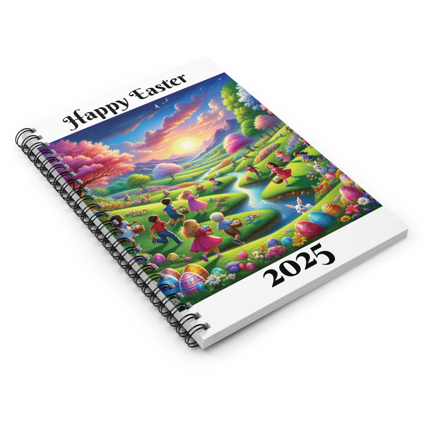 HAPPY EASTER 2025 - JOURNALING NOTEBOOK