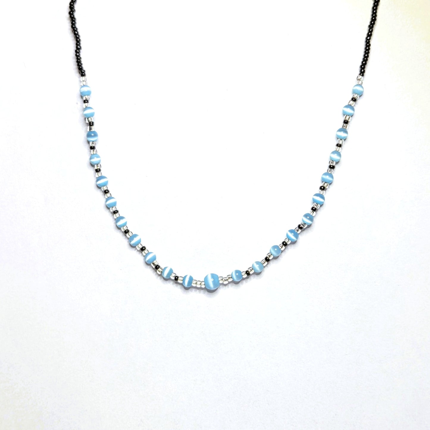 7 - BUNDLE OF TURQ BLUE NECKLACES