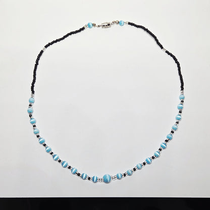 7 - BUNDLE OF TURQ BLUE NECKLACES