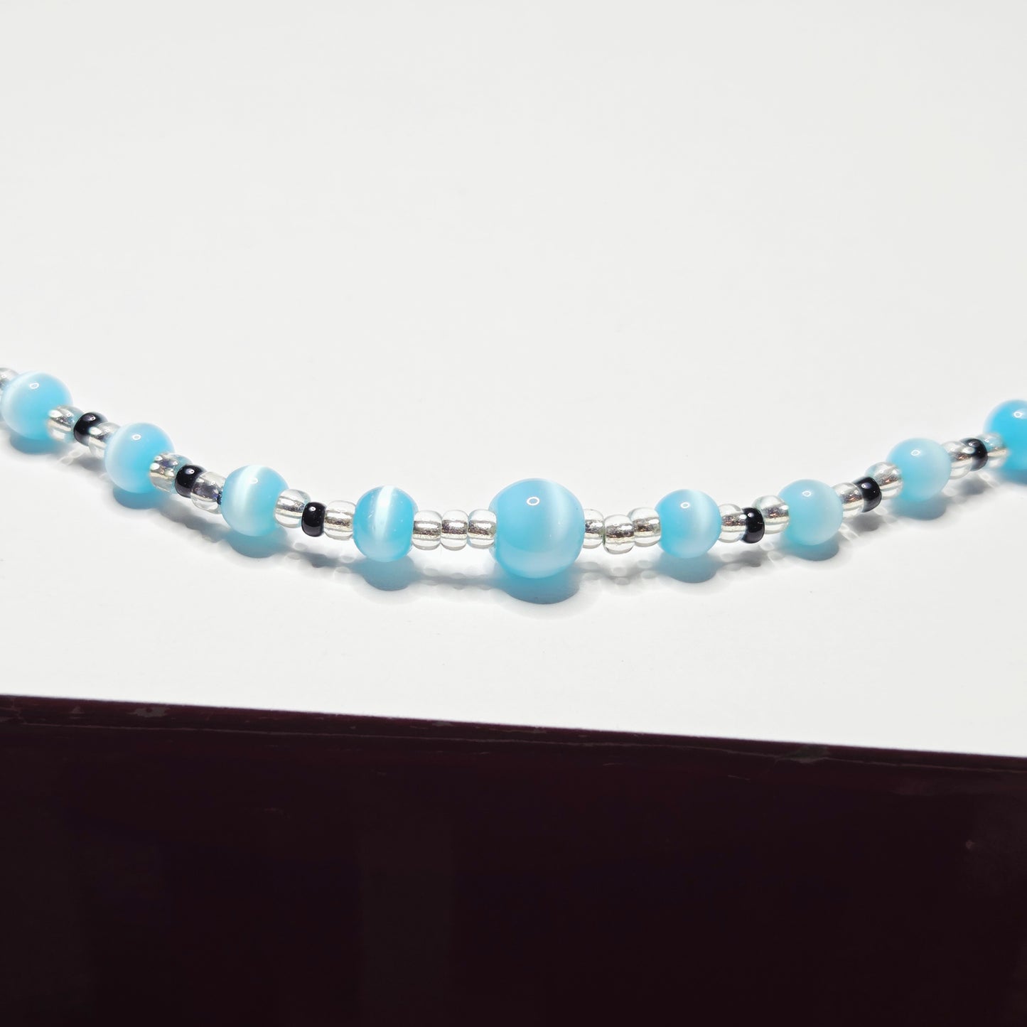 7 - BUNDLE OF TURQ BLUE NECKLACES