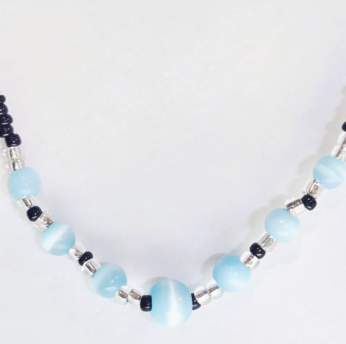 7 - BUNDLE OF TURQ BLUE NECKLACES