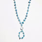 7 - BUNDLE OF TURQ BLUE NECKLACES