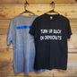 TURN UR BACK - POLITICAL NOVELTY T-SHIRT