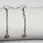 BEIGE CRYSTAL DROP EARRINGS