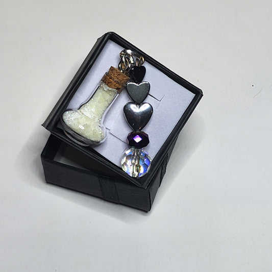 PURE LOVE #11 - HEARTS O' GLOW PENDANT NECKLACE