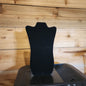 2 - 14" BLACK VELVET EASEL BACK NECKLACE STANDS