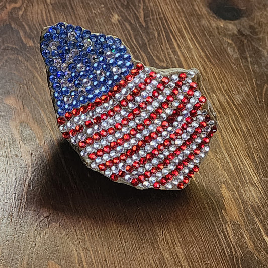LITTLE MOUNT PATRIOT - PATRIOTIC PAPERWEIGHT