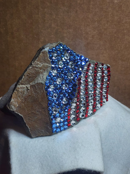 JUST A LIL' PATRIOT - PATRIOTIC PAPERWEIGHT