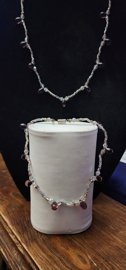 3 - 2pc BEADED NECKLACE SETS