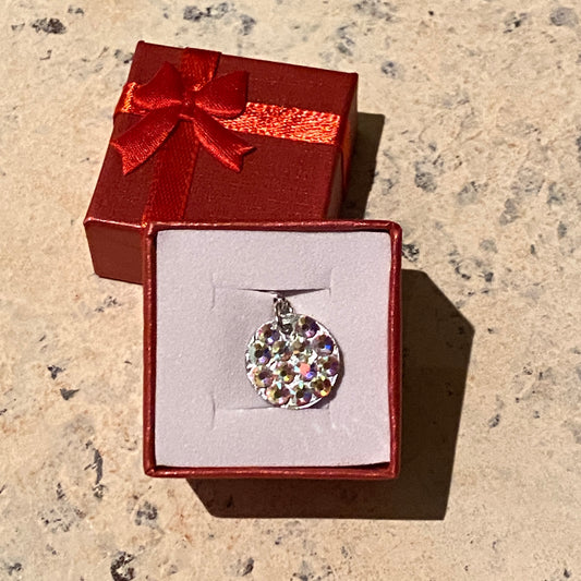 NORTH STAR #32 - HANDMADE SWAROVSKI PENDANT NECKLACE