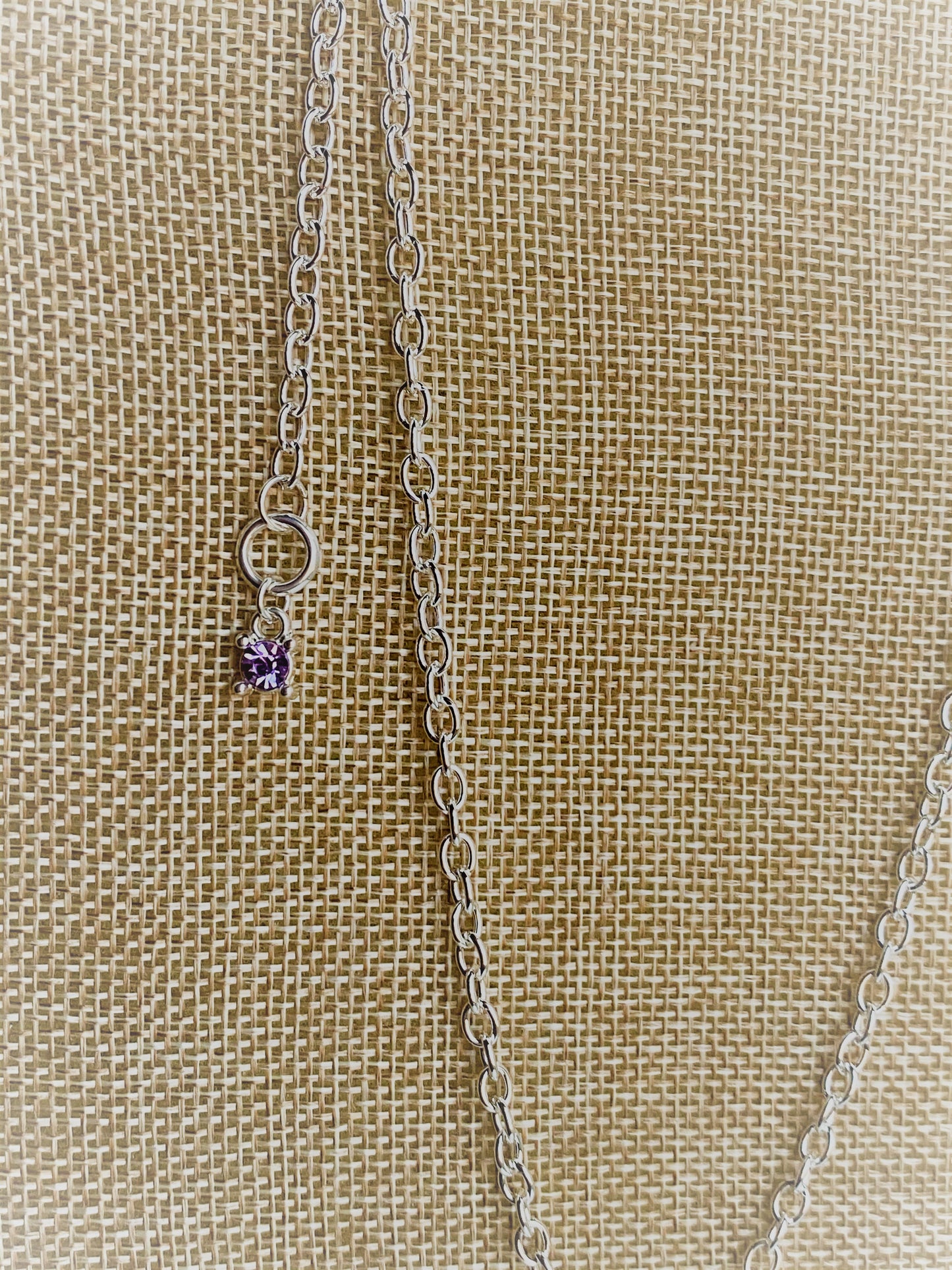 NORTH STAR #32 - HANDMADE SWAROVSKI PENDANT NECKLACE