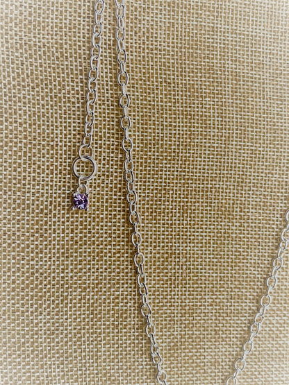 NORTH STAR #32 - HANDMADE SWAROVSKI PENDANT NECKLACE