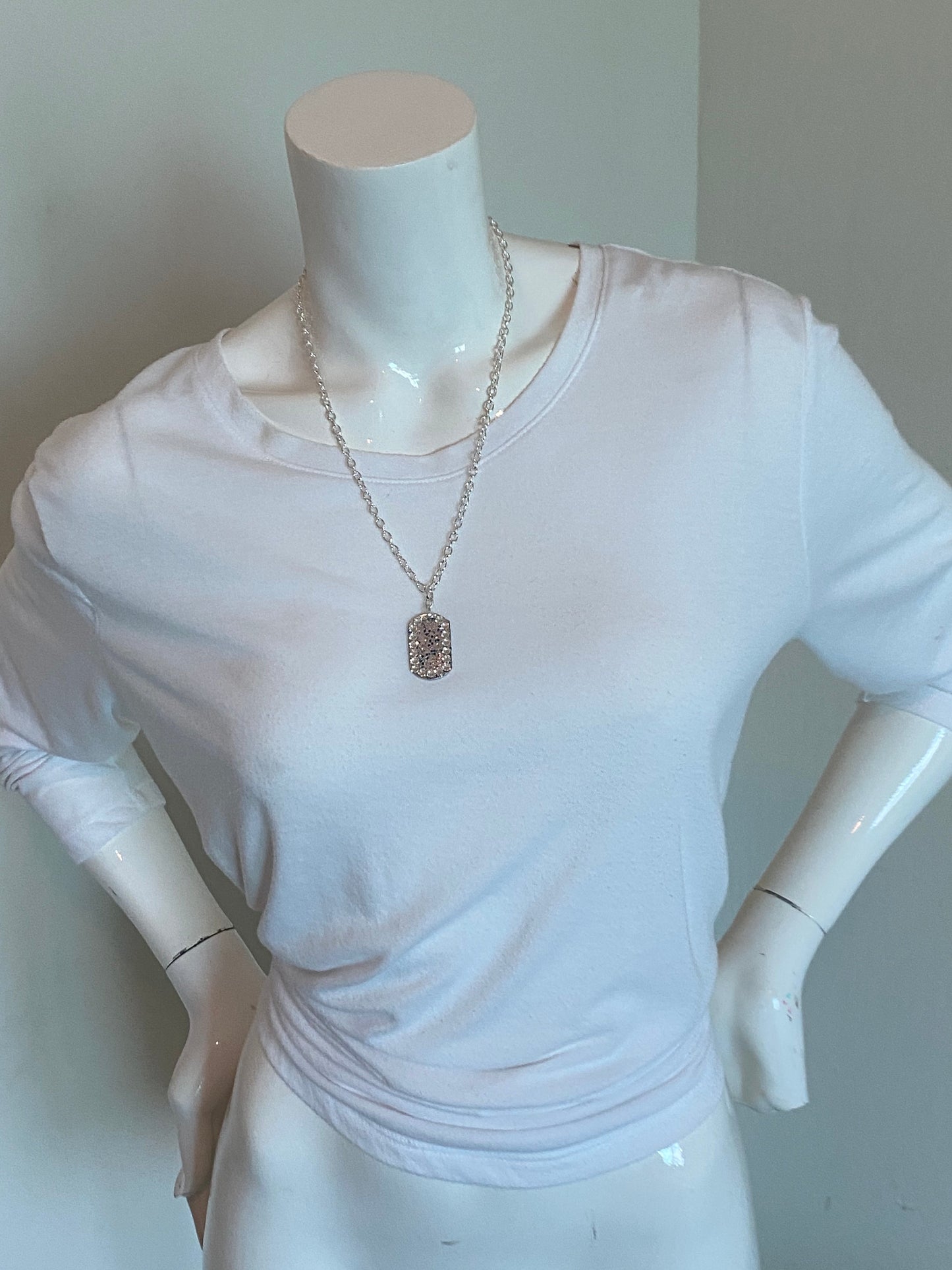 UNIVERSE #33 - HANDMADE SWAROVSKI PENDANT NECKLACE