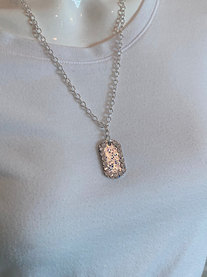 UNIVERSE #33 - HANDMADE SWAROVSKI PENDANT NECKLACE