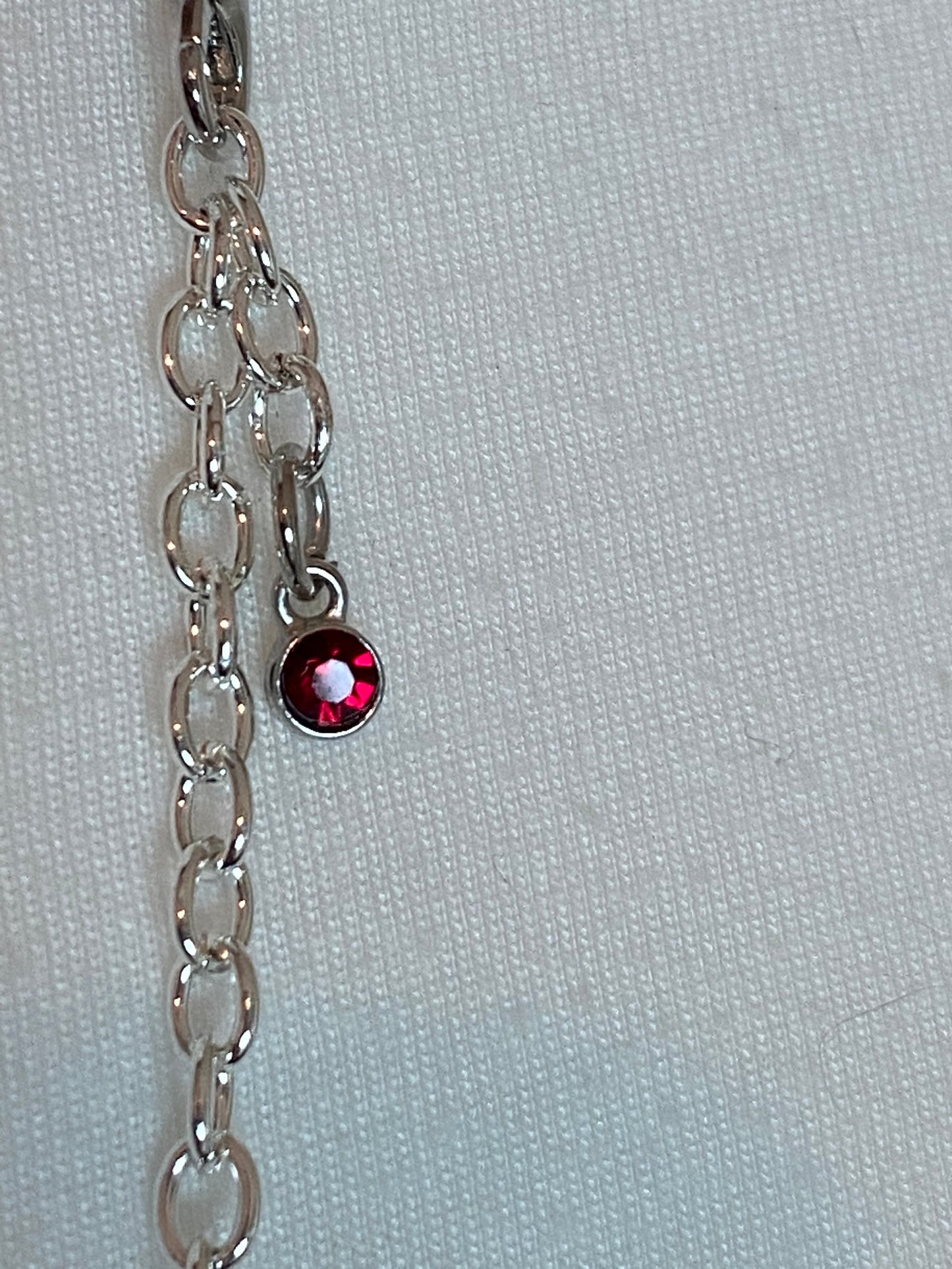 CHAMPAGNE #4 - HANDMADE SWAROVSKI PENDANT NECKLACE