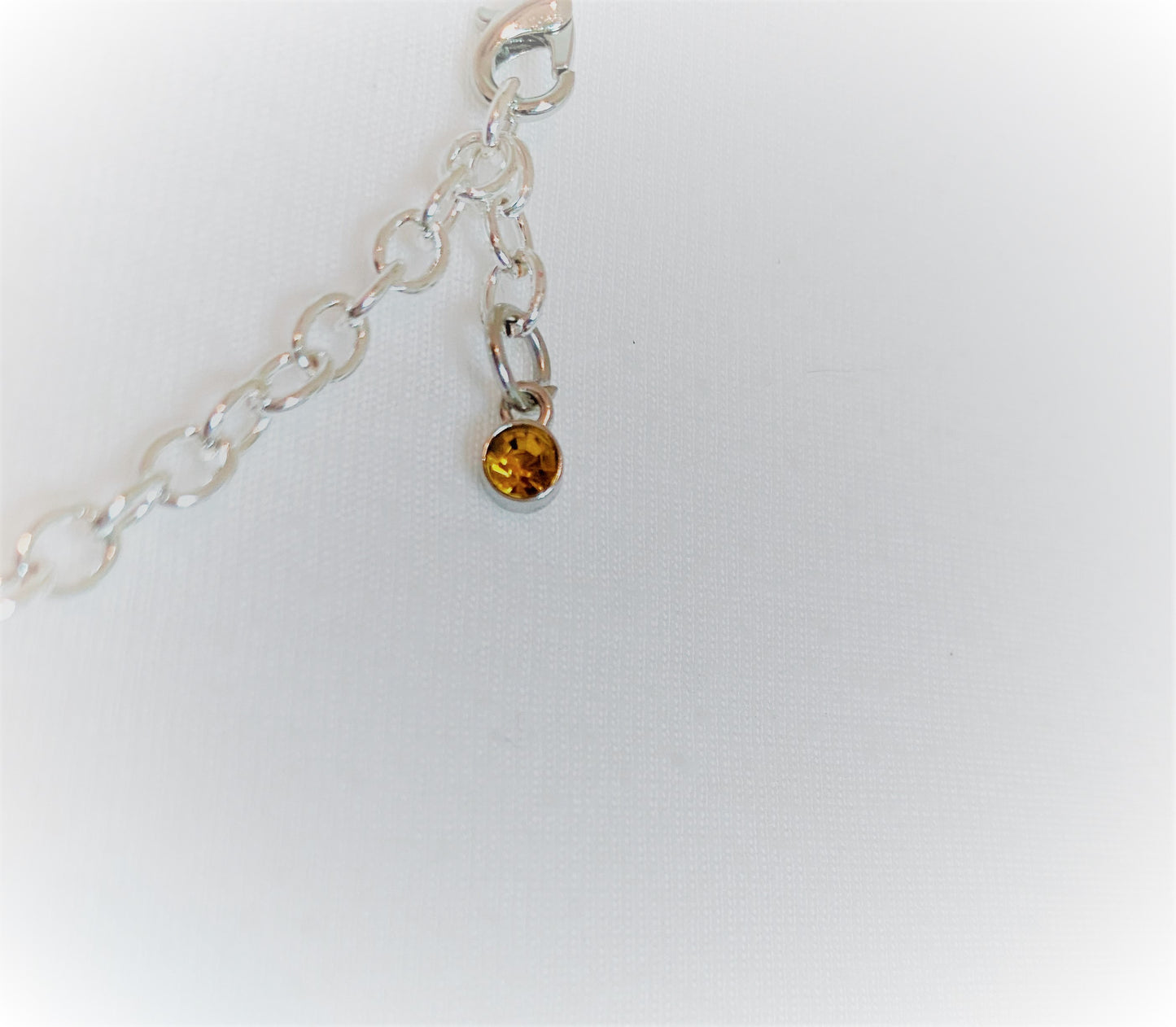 COPPER GLOW #6 - HANDMADE SWAROVSKI PENDANT NECKLACE