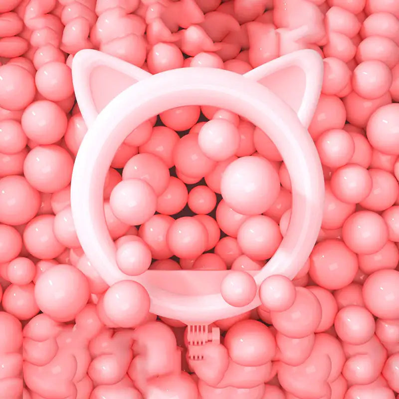 Ring Light With Cat Ear-Shaped Design