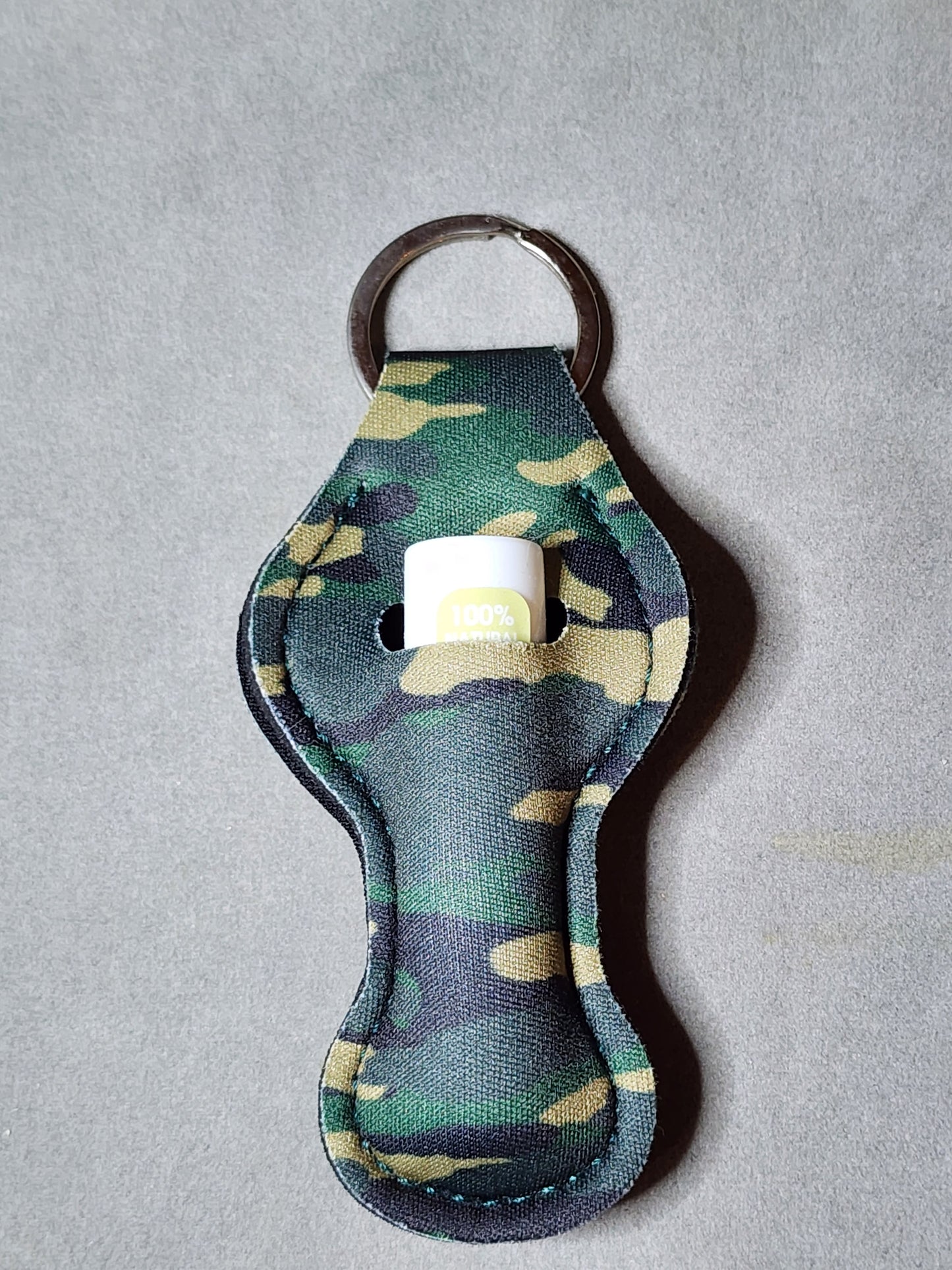 CAMO - LIP BALM KEYCHAIN