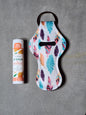 FEATHERS - LIP BALM KEYCHAIN
