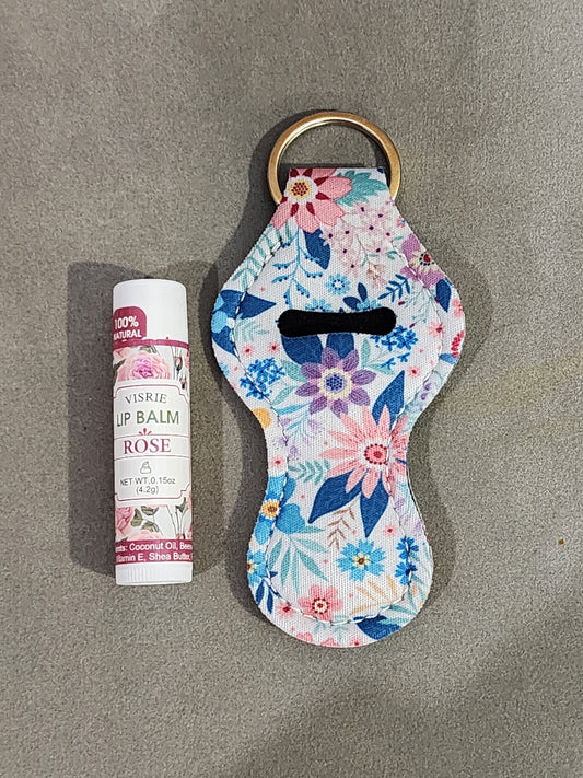 FLOWER - LIP BALM KEYCHAIN