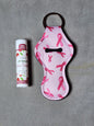 GET UR PINK ON - LIP BALM KEYCHAIN
