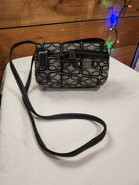 LADIES GEOMETRIC SHOULDER BAG