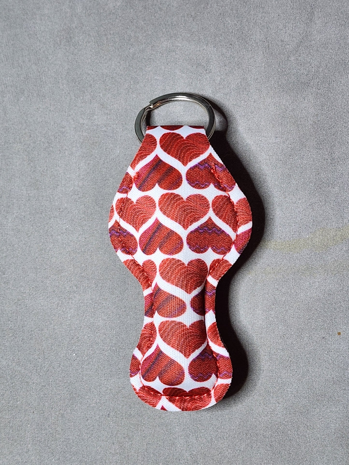 HEARTS - LIP BALM KEYCHAIN