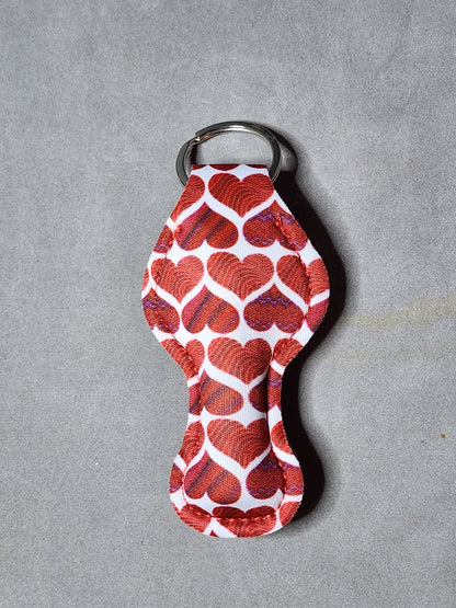 HEARTS - LIP BALM KEYCHAIN