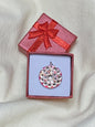 POMEGRANATE SHINE #7 - HANDMADE SWAROVSKI PENDANT NECKLACE