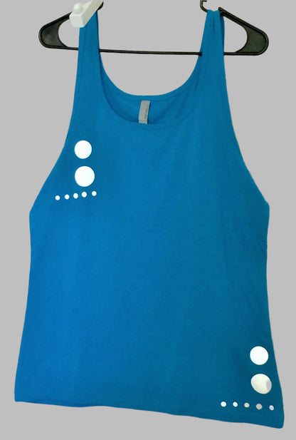 CIRCLES - LADIES SAFETY ACTIVEWEAR TANK & WATER BOTTLE COMBO