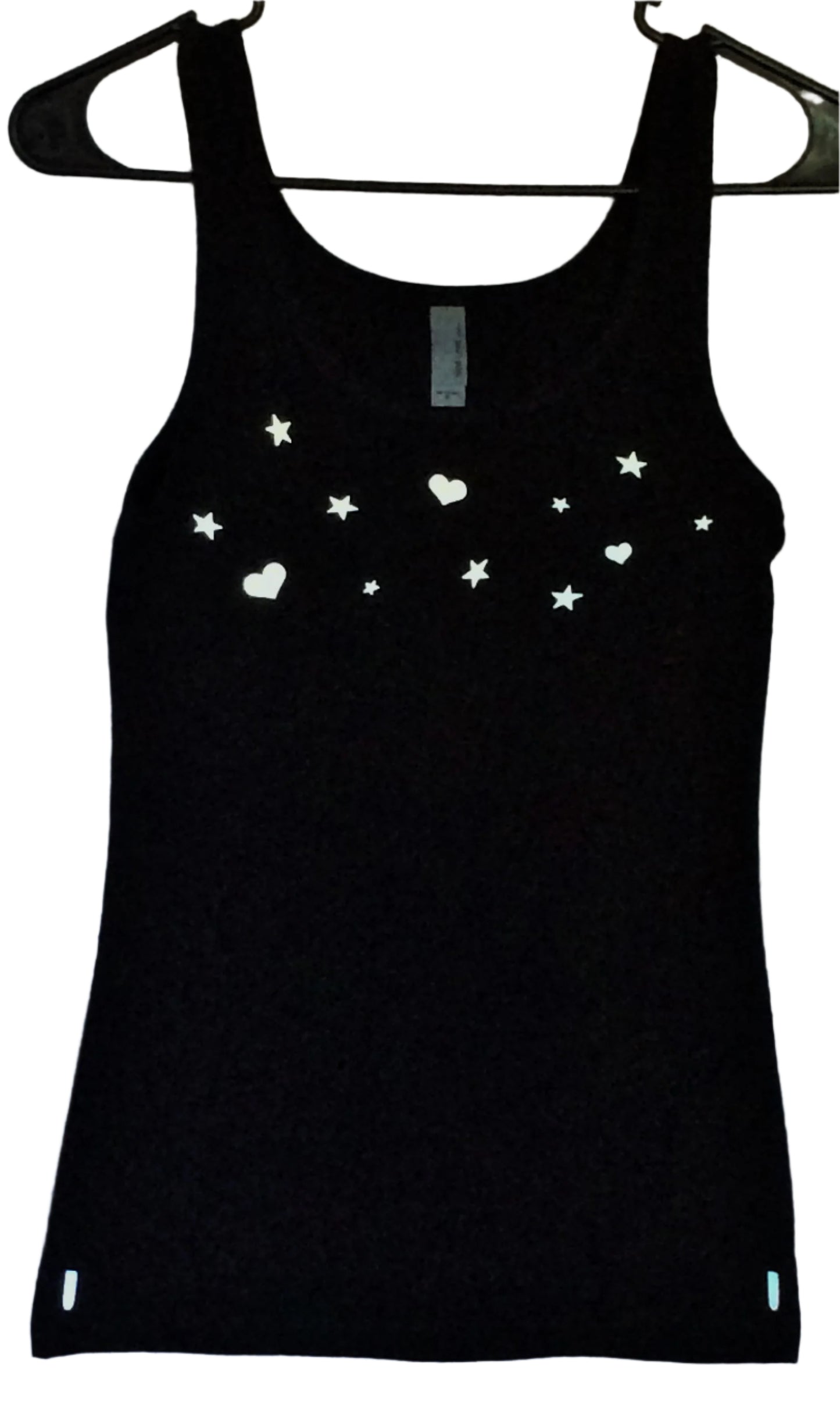 HEARTS & STARS - LADIES SAFETY ACTIVEWEAR TANK & WATER BOTTLE COMBO