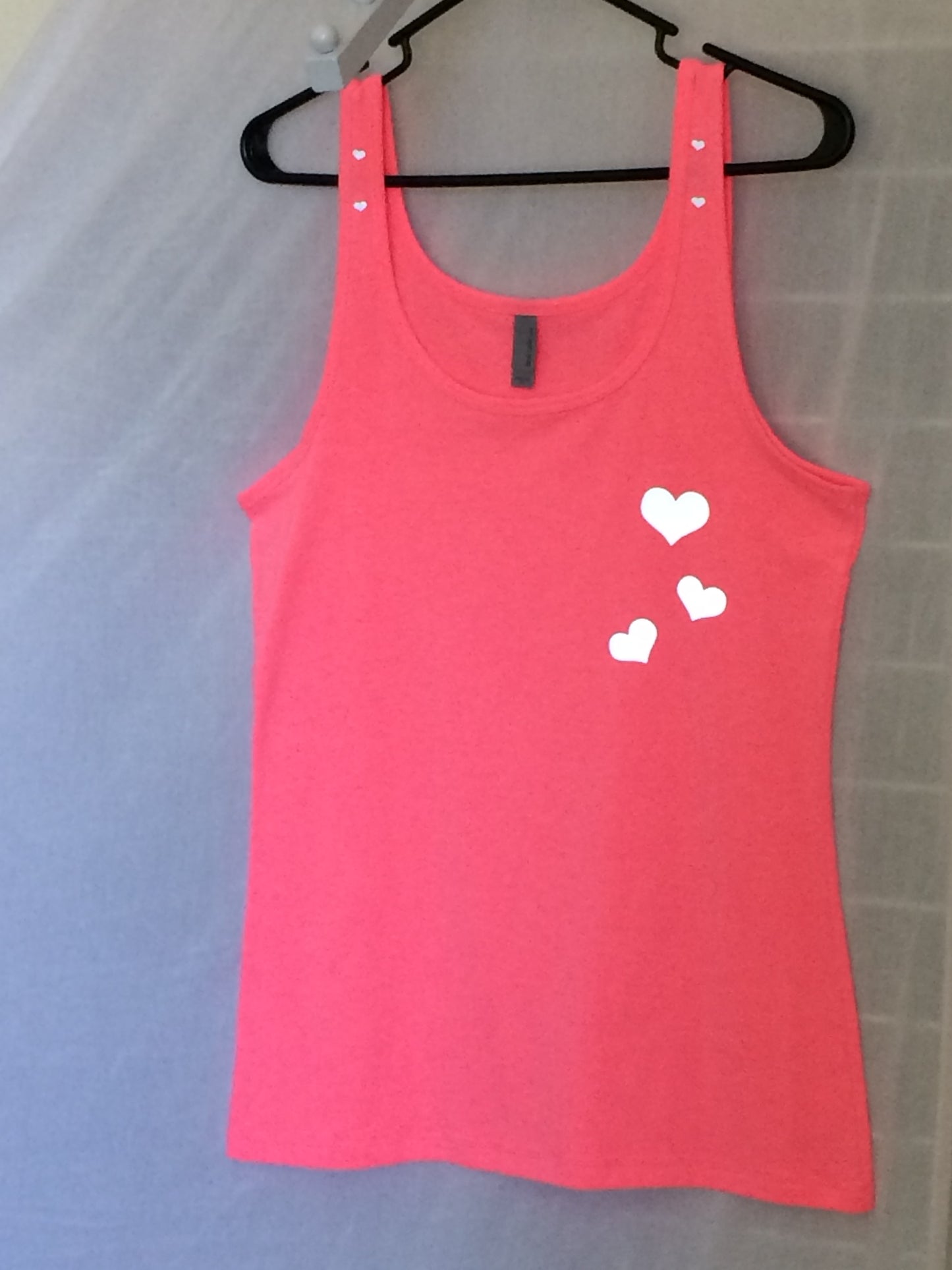 TRI HEART - LADIES SAFETY ACTIVEWEAR TANK & WATER BOTTLE COMBO