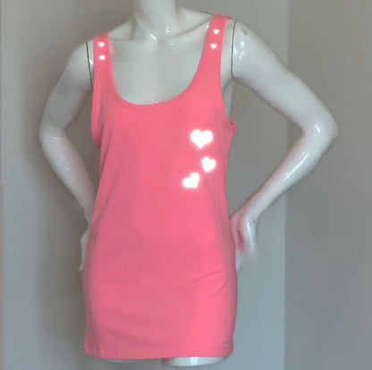 TRI HEART - LADIES SAFETY ACTIVEWEAR TANK & WATER BOTTLE COMBO