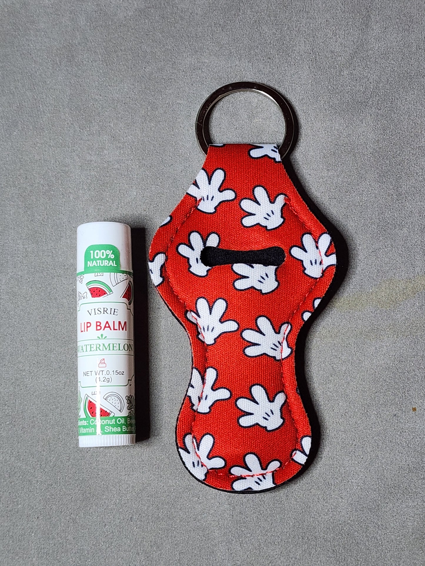 MICKEY HANDS - LIP BALM KEYCHAIN
