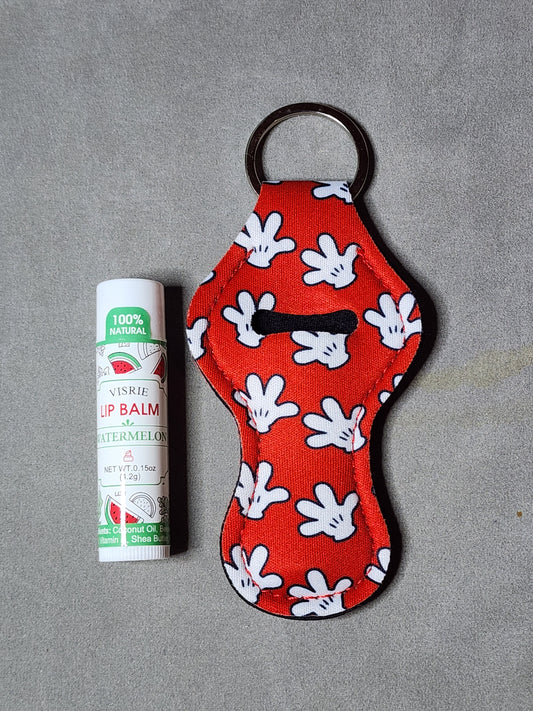 MICKEY HANDS - LIP BALM KEYCHAIN
