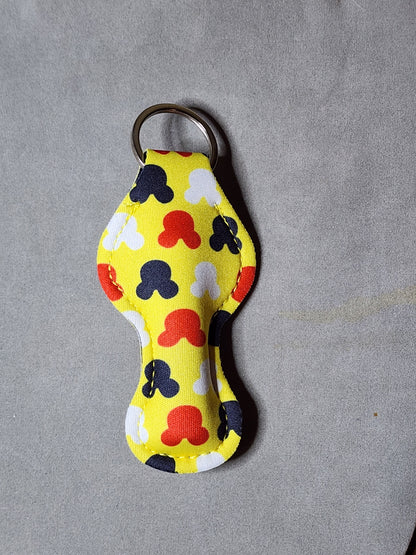 MICKEY HEAD - LIP BALM KEYCHAIN