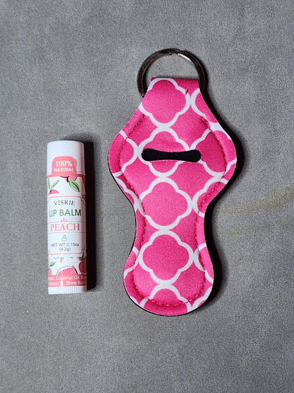 PINK - LIP BALM KEYCHAIN